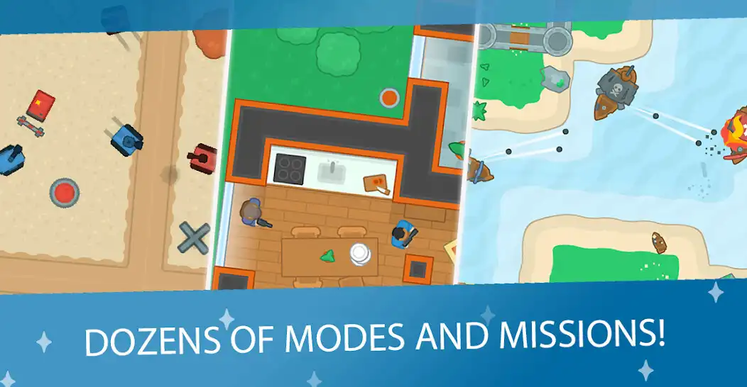 Play MINI WARS: 1 2 Player Games 2D  and enjoy MINI WARS: 1 2 Player Games 2D with UptoPlay