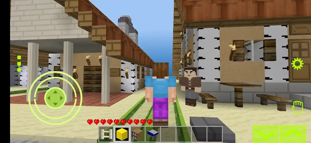 Play Mini World Craftsman as an online game Mini World Craftsman with UptoPlay
