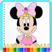 Free play online Minnie Mouse Coloring Game APK