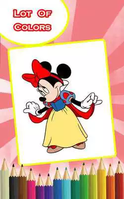 Play Minnie Mouse Coloring Game