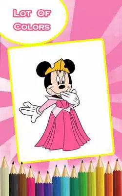 Play Minnie Mouse Coloring Game