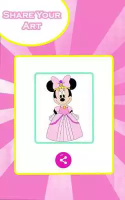 Play Minnie Mouse Coloring Game