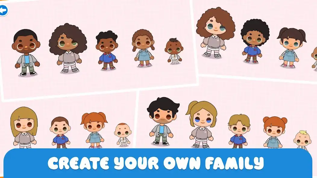 Play Minni Family Home - Play House as an online game Minni Family Home - Play House with UptoPlay