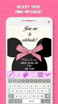 Play Minni Invitation Maker