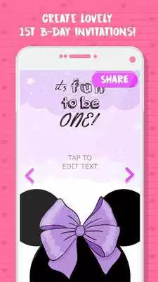 Play Minni Invitation Maker