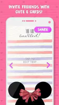 Play Minni Invitation Maker