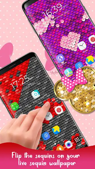 Play Minni Mouse Sequin Flip as an online game Minni Mouse Sequin Flip with UptoPlay