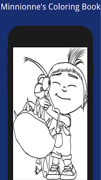 Play Minnionnes Coloring Book as an online game Minnionnes Coloring Book with UptoPlay