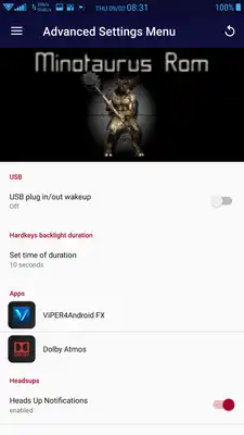 Play Minotaurus Nougat RomControl