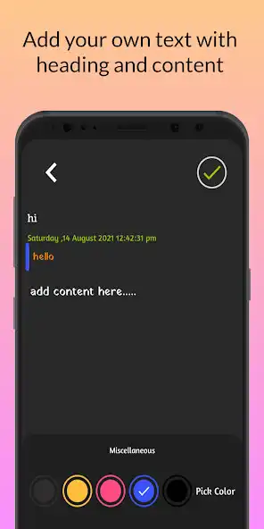 Play Mi Notes as an online game Mi Notes with UptoPlay