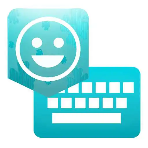 Free play online Mint Blue - Emoji Keyboard  APK