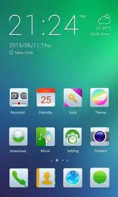 Play Mint Theme - ZERO Launcher