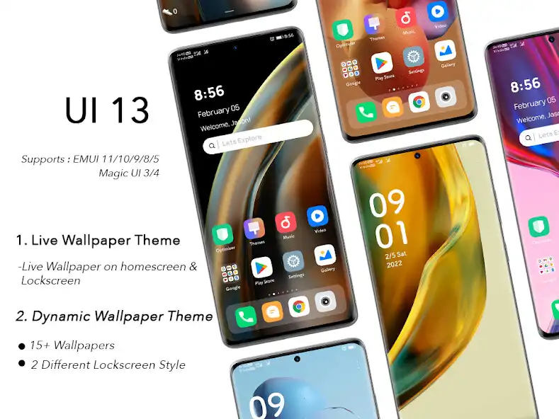 Play MiOS13 Theme for EMUI 10/11  and enjoy MiOS13 Theme for EMUI 10/11 with UptoPlay