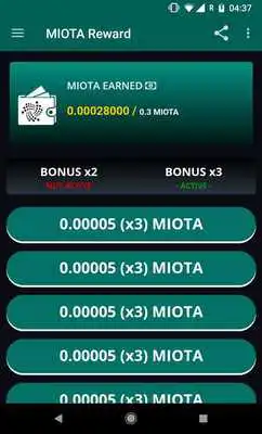 Play MIOTA Reward