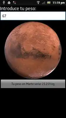 Play Mi peso en otro Planeta