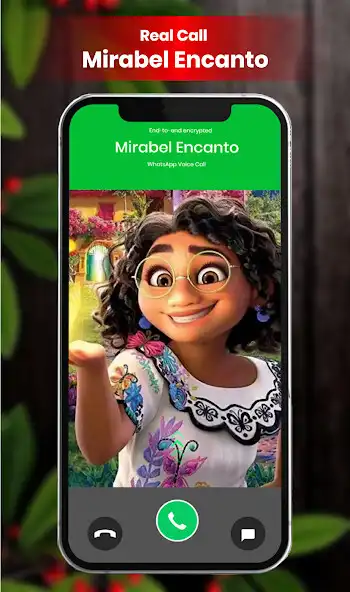 Play Mirabel  Bruno Call Fake Chat as an online game Mirabel  Bruno Call Fake Chat with UptoPlay