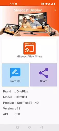 Play Miracast Screen Sharing