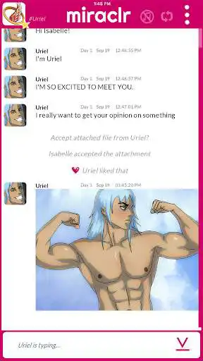Play miraclr - Divine Dating Sim as an online game miraclr - Divine Dating Sim with UptoPlay