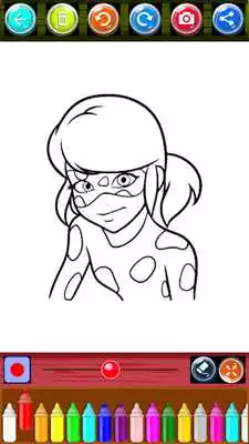 Play Miraculous Coloring Ladybug