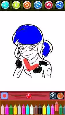 Play Miraculous Coloring Ladybug