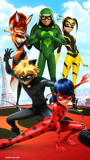 Jogue Miraculous Ladybug Cat Noir e divirta-se Miraculous Ladybug Cat Noir com UptoPlay