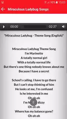 Play Miraculouss Songs