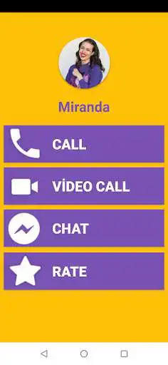 Play Miranda Fake Video Call - Miranda Call & Chat  and enjoy Miranda Fake Video Call - Miranda Call & Chat with UptoPlay