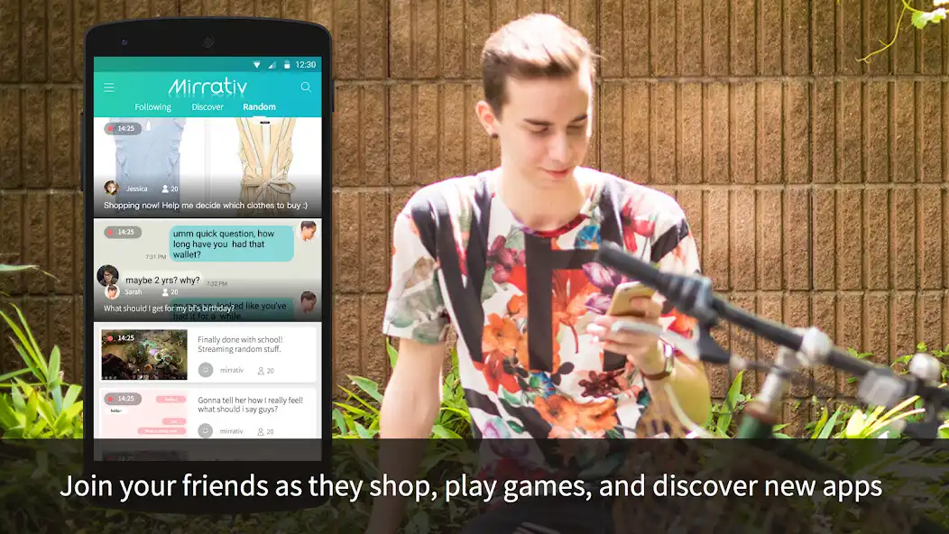 Play Mirrativ: Live-streaming App as an online game Mirrativ: Live-streaming App with UptoPlay
