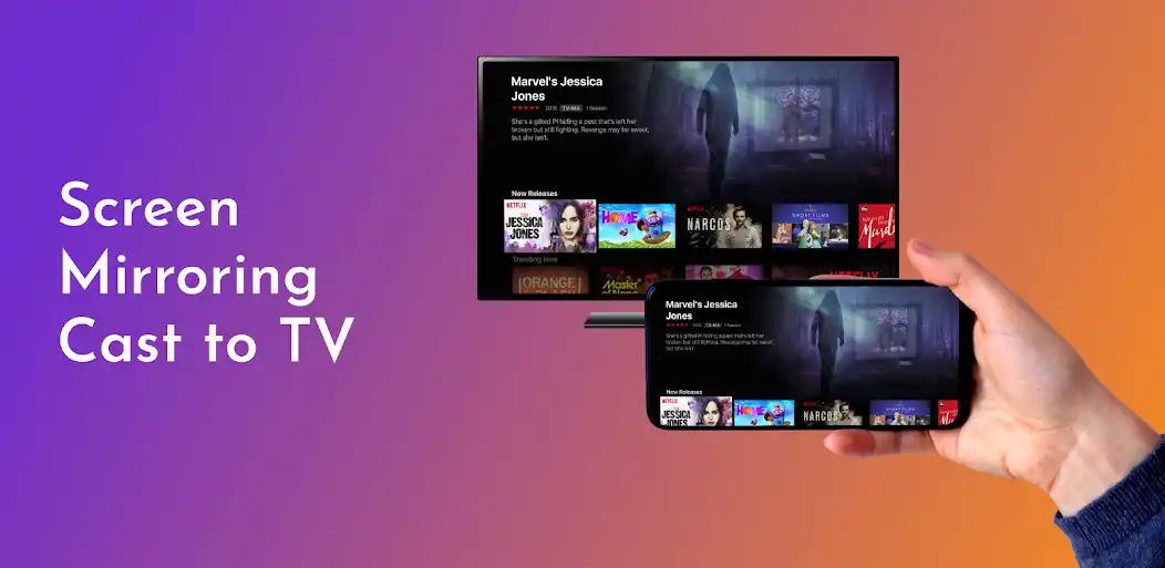Play MirrorCast for android to TV - as an online game MirrorCast for android to TV - with UptoPlay