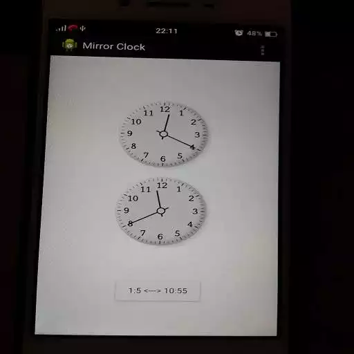 Play Mirror Clock Time  and enjoy Mirror Clock Time with UptoPlay