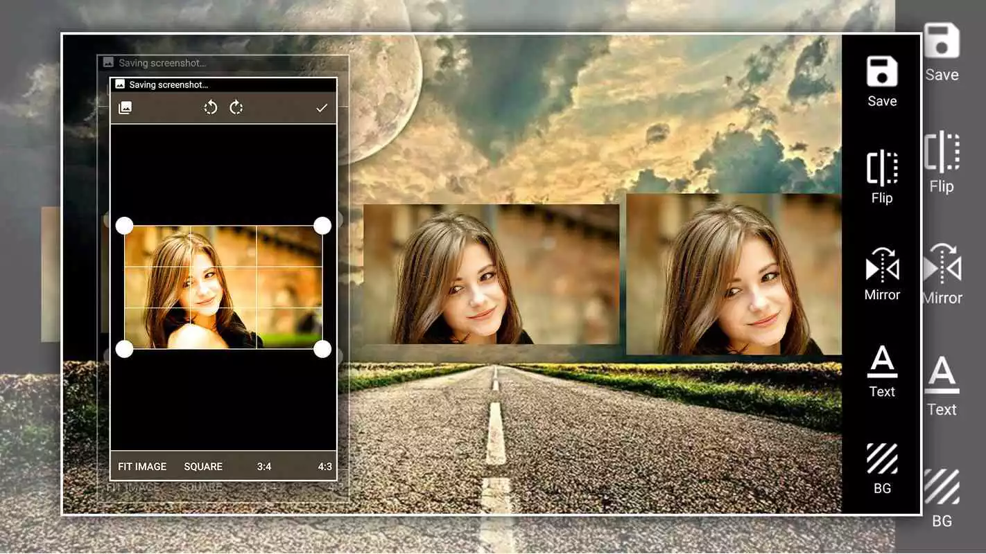 Play Mirror Effect - Mirror magic and background change