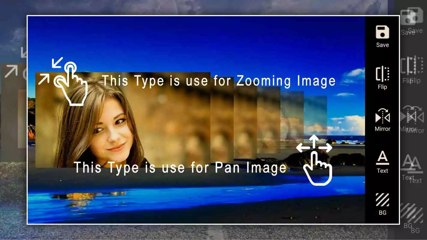 Play Mirror Effect - Mirror magic and background change