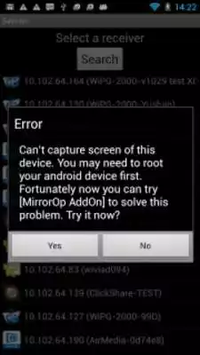 Play MirrorOp Sender Add-On: LG