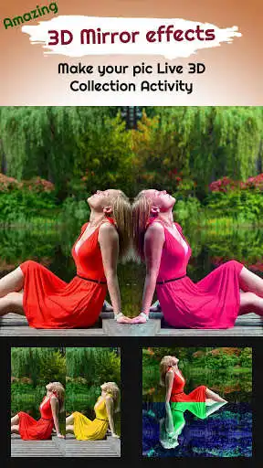 Play Mirror Photo Editor - Make 3D MirrorPic  and enjoy Mirror Photo Editor - Make 3D MirrorPic with UptoPlay