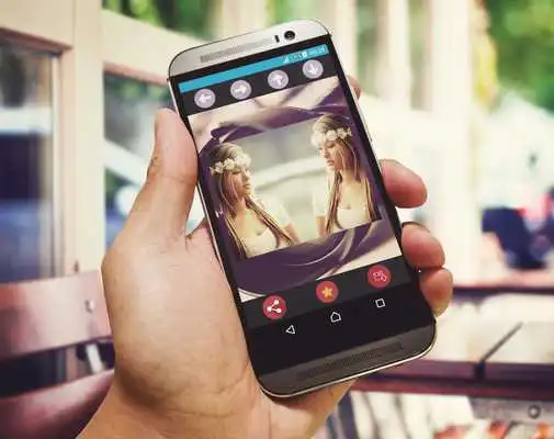 Play mirror picture - stock photo