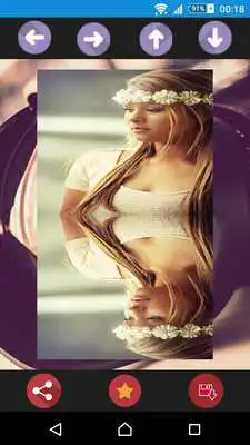 Play mirror picture - stock photo