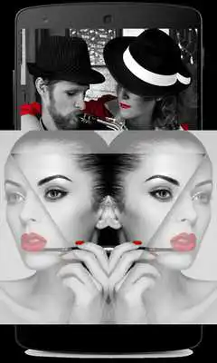 Play Mirror Reflection : Color Splash Photo