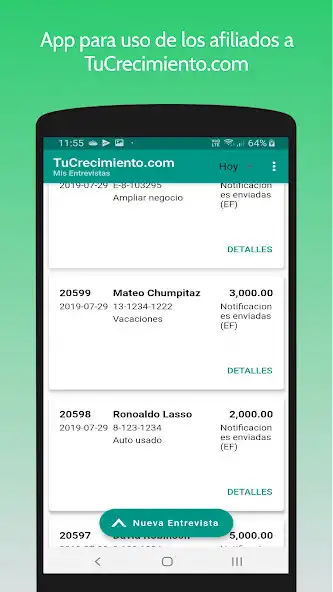 Play Mis Entrevistas en TuCrecimien  and enjoy Mis Entrevistas en TuCrecimien with UptoPlay