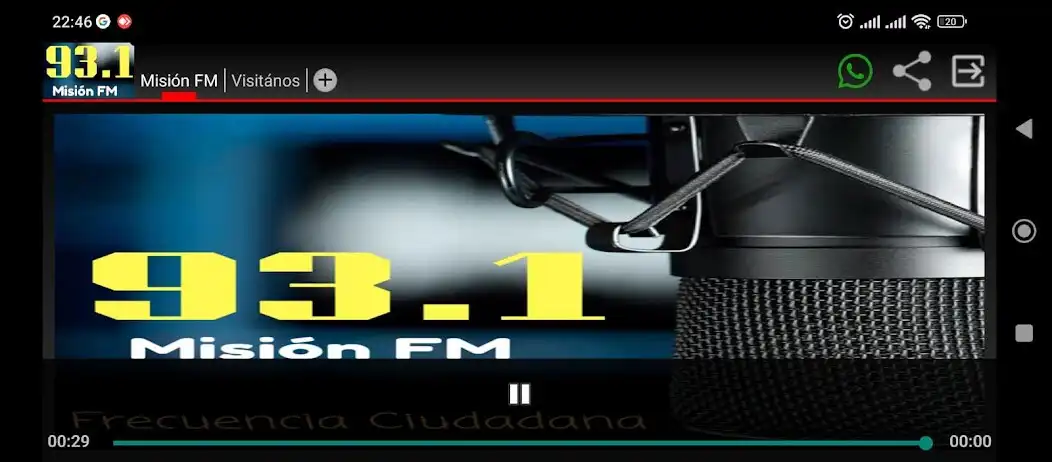 Play Mision FM - 93.1 - Ayolas  and enjoy Mision FM - 93.1 - Ayolas with UptoPlay