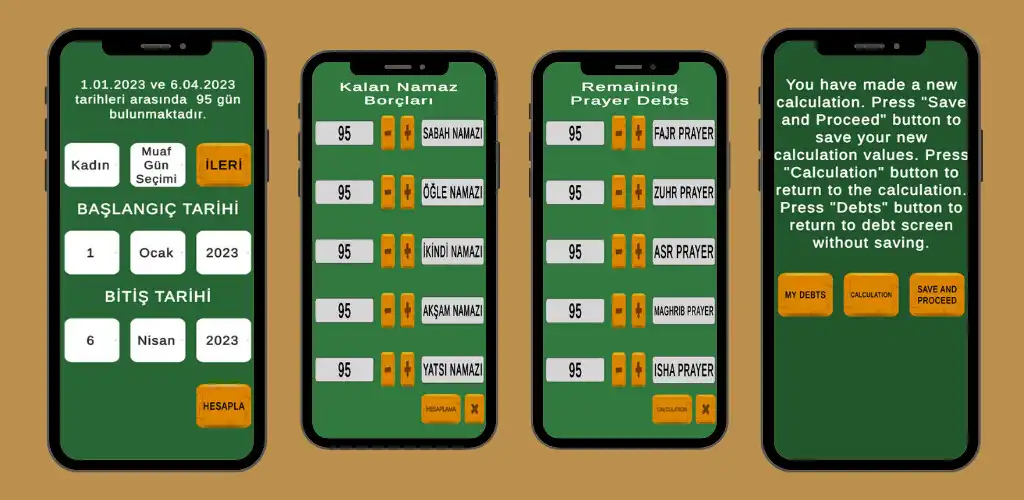 Play Missed Prayer Counter as an online game Missed Prayer Counter with UptoPlay