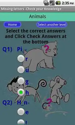 Play Missing Letters - Lite