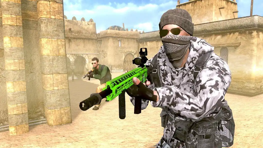 Play Mission Counter Attack - FPS Shooting Critical War  and enjoy Mission Counter Attack - FPS Shooting Critical War with UptoPlay
