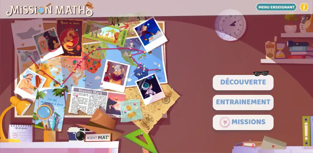 Play Mission Maths CE2  and enjoy Mission Maths CE2 with UptoPlay