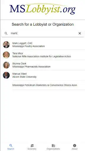 Play Mississippi Lobbyist Directory  and enjoy Mississippi Lobbyist Directory with UptoPlay