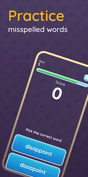 Play Misspell - English learning game  and enjoy Misspell - English learning game with UptoPlay