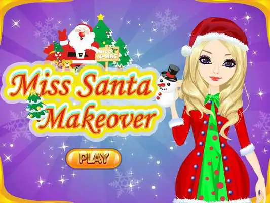 Play Miss santa makeover