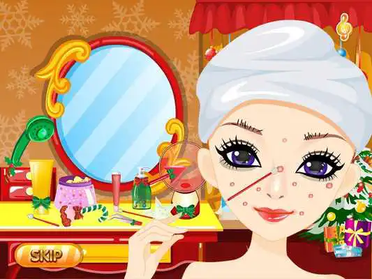 Play Miss santa makeover