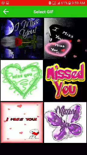 Play APK Miss U Gif Images  and enjoy Miss U Gif Images with UptoPlay com.kingoapps.missgif