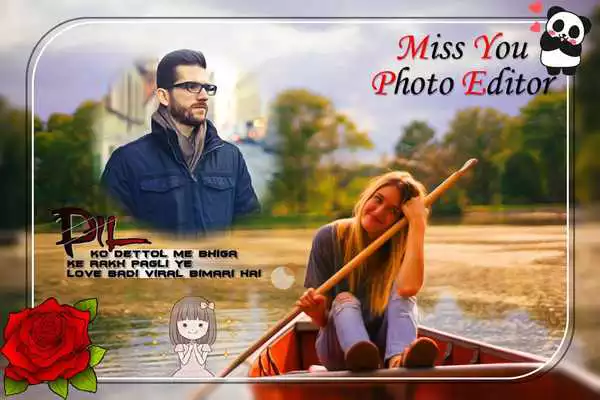 Play Miss You Photo Editor