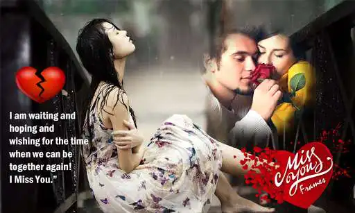 Play Miss You Photo Frames New HD as an online game Miss You Photo Frames New HD with UptoPlay